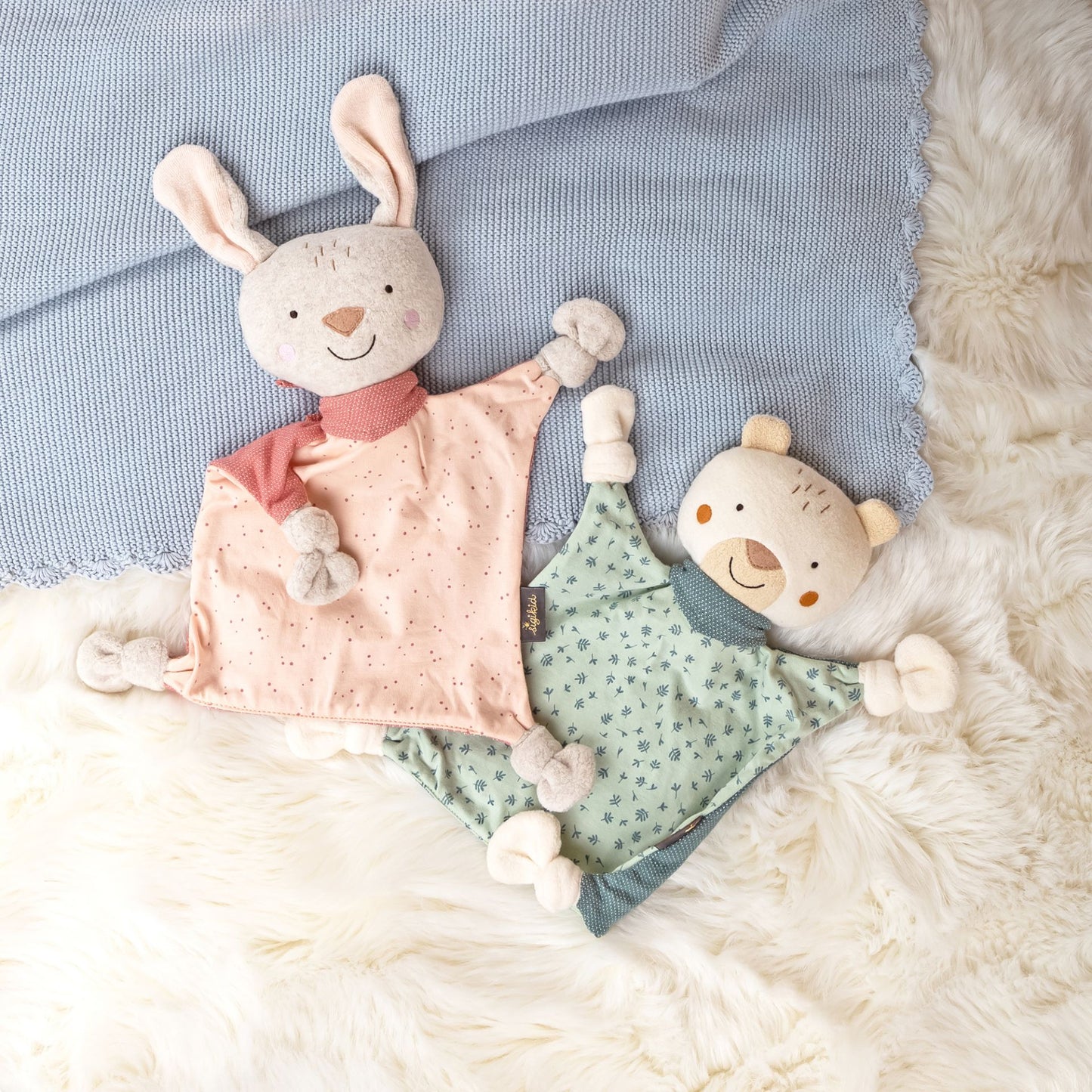 sigikid - Schnuffeltuch Hase Vanilla