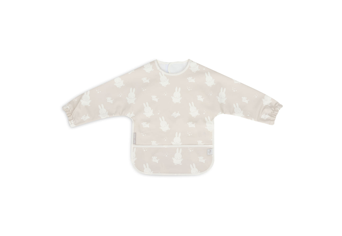 Wasserdichtes Lätzchen für Babys mit Ärmeln und Miffy & Snuffy-Motiv – Ideale Schutz vor Flecken.