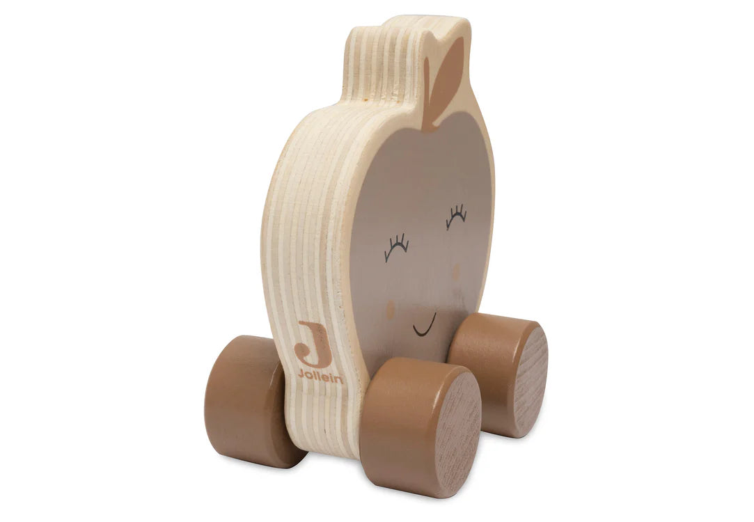 Jollein - Holzspielzeug Auto Farm - Apple - Elli by Lena & Lisa