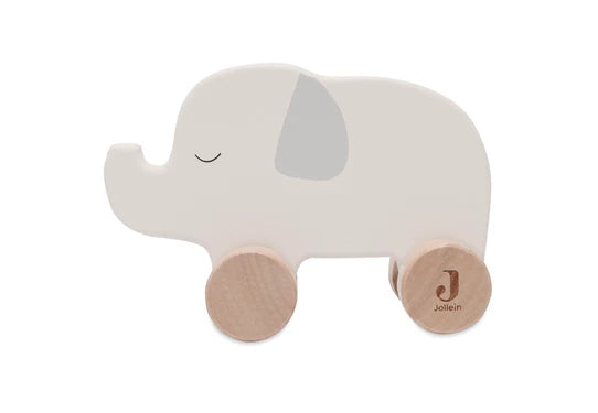 Mit dem „Jungle Jambo“ Elefanten-Spielzeug kann dein Baby seine ersten Schritte üben und die Hand-Augen-Koordination spielerisch verbessern.