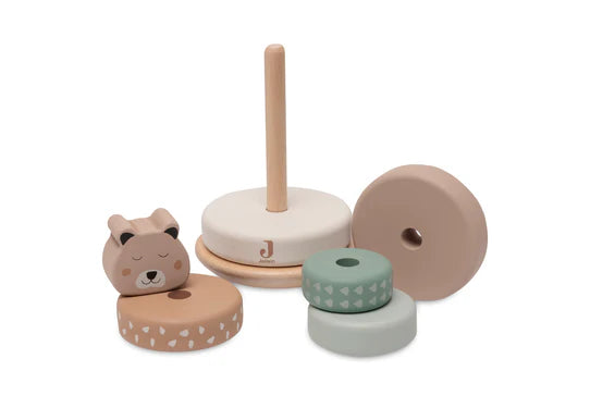 Jollein - Holz-Stapelringe - Jungle Jambo - Elli by Lena & Lisa