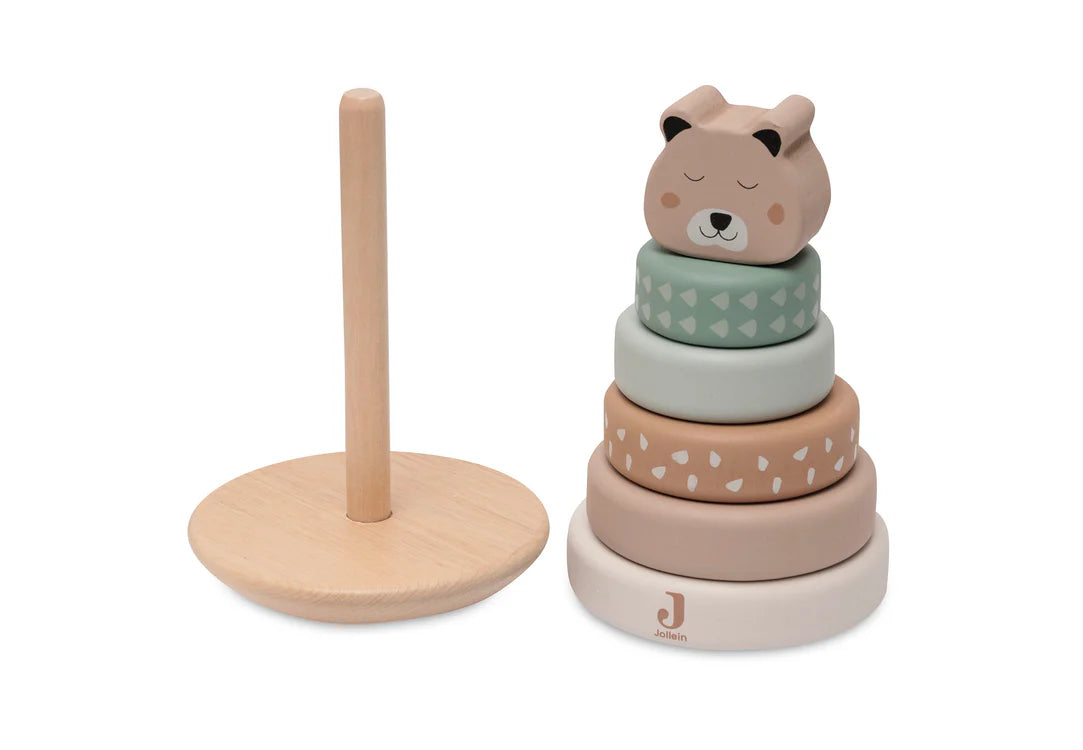 Jollein - Holz-Stapelringe - Jungle Jambo - Elli by Lena & Lisa