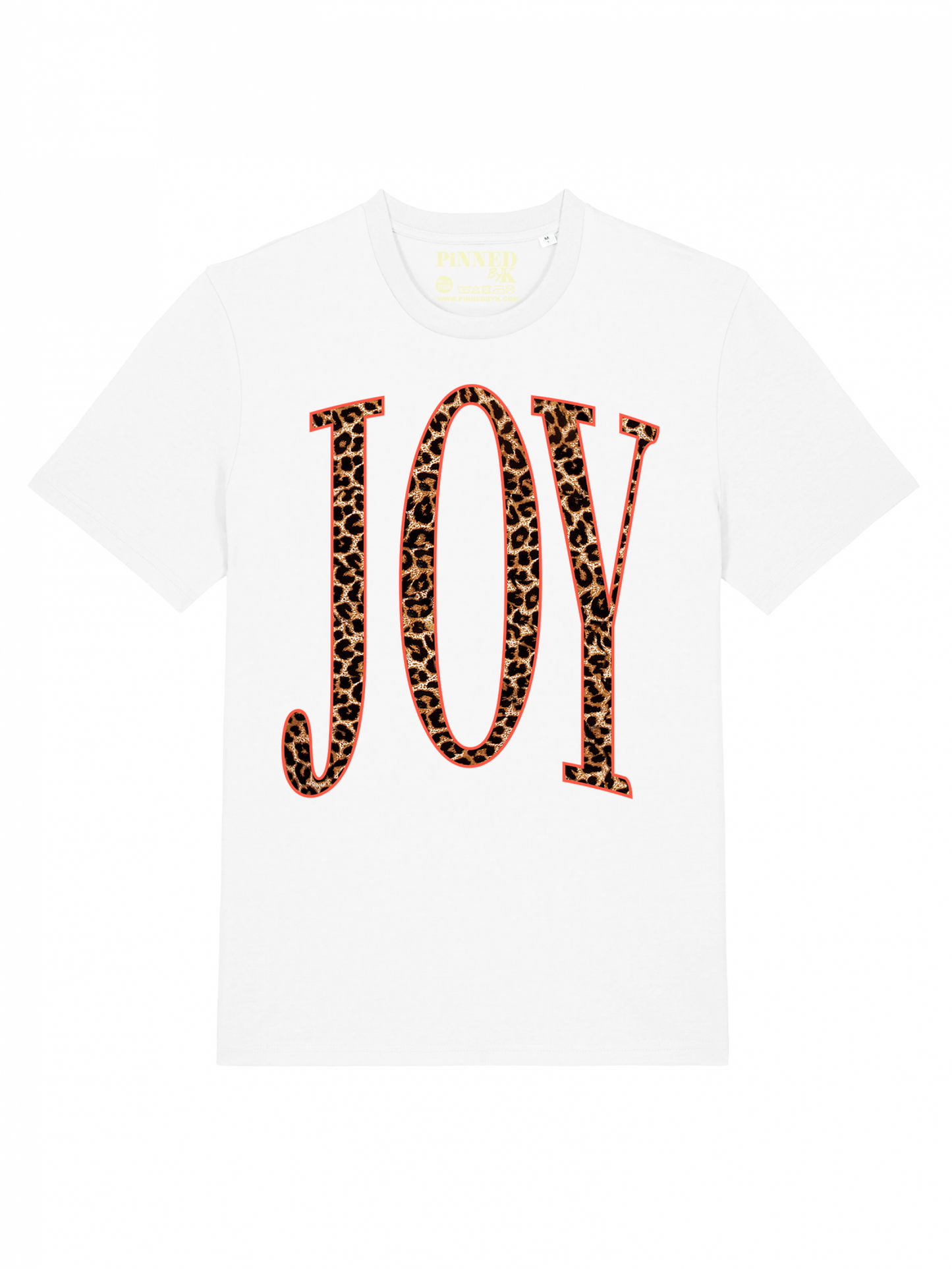 Oversized T-Shirt "Joy" mit Animal-Print