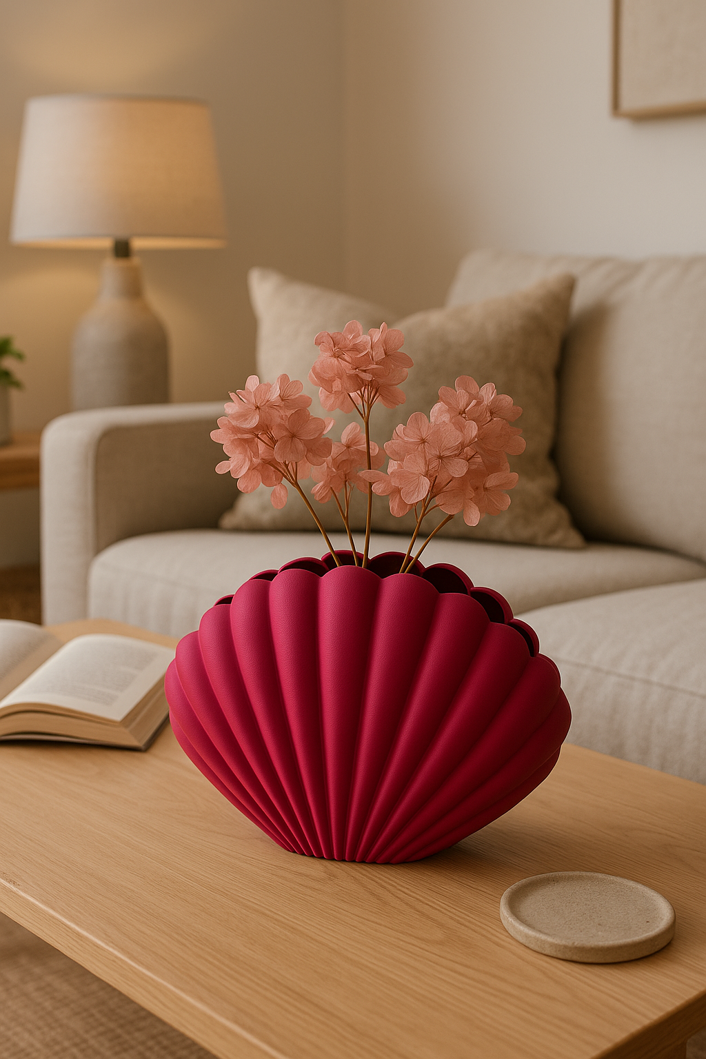Muschel-Vase - Elli by Lena & Lisa