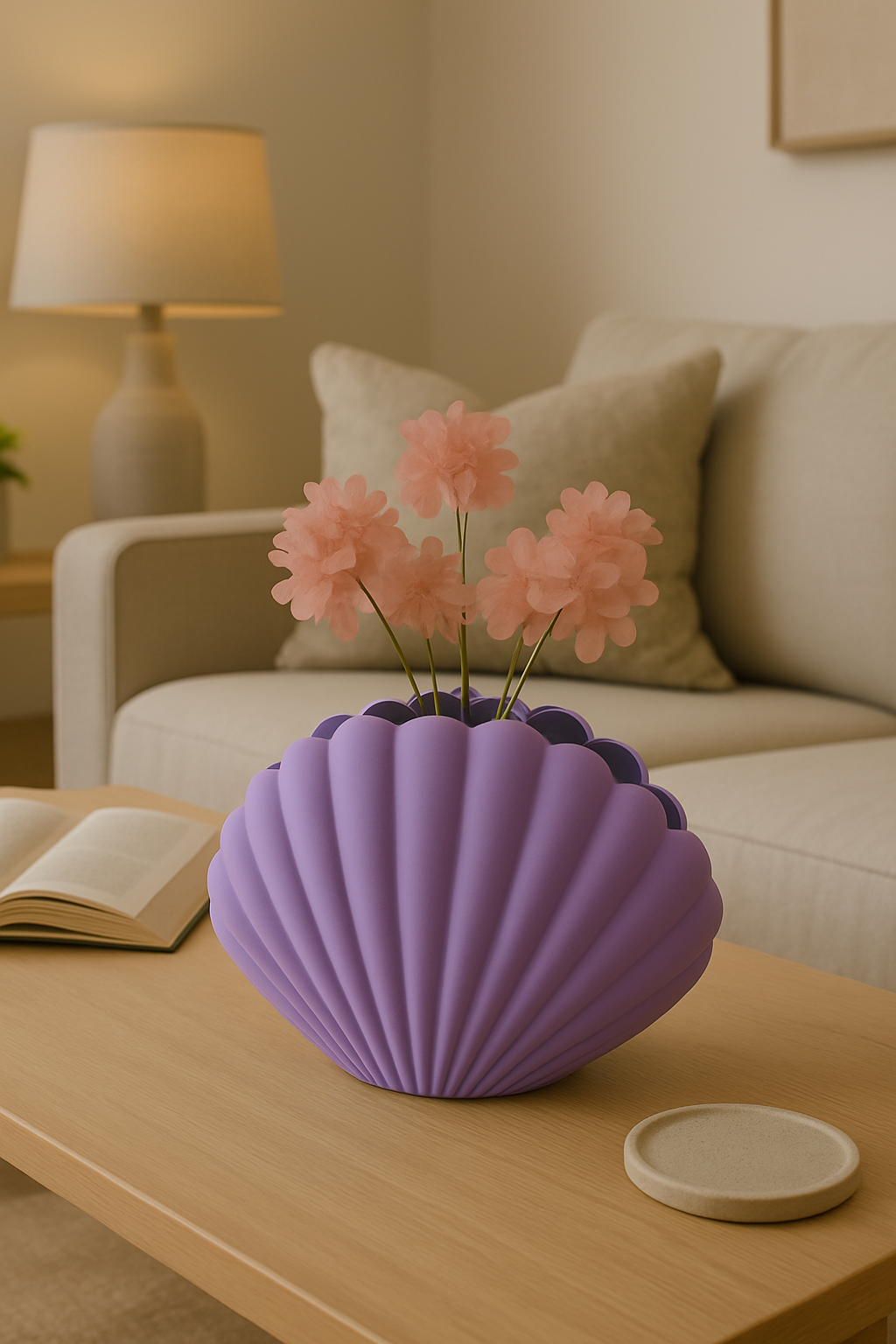 Muschel-Vase - Elli by Lena & Lisa