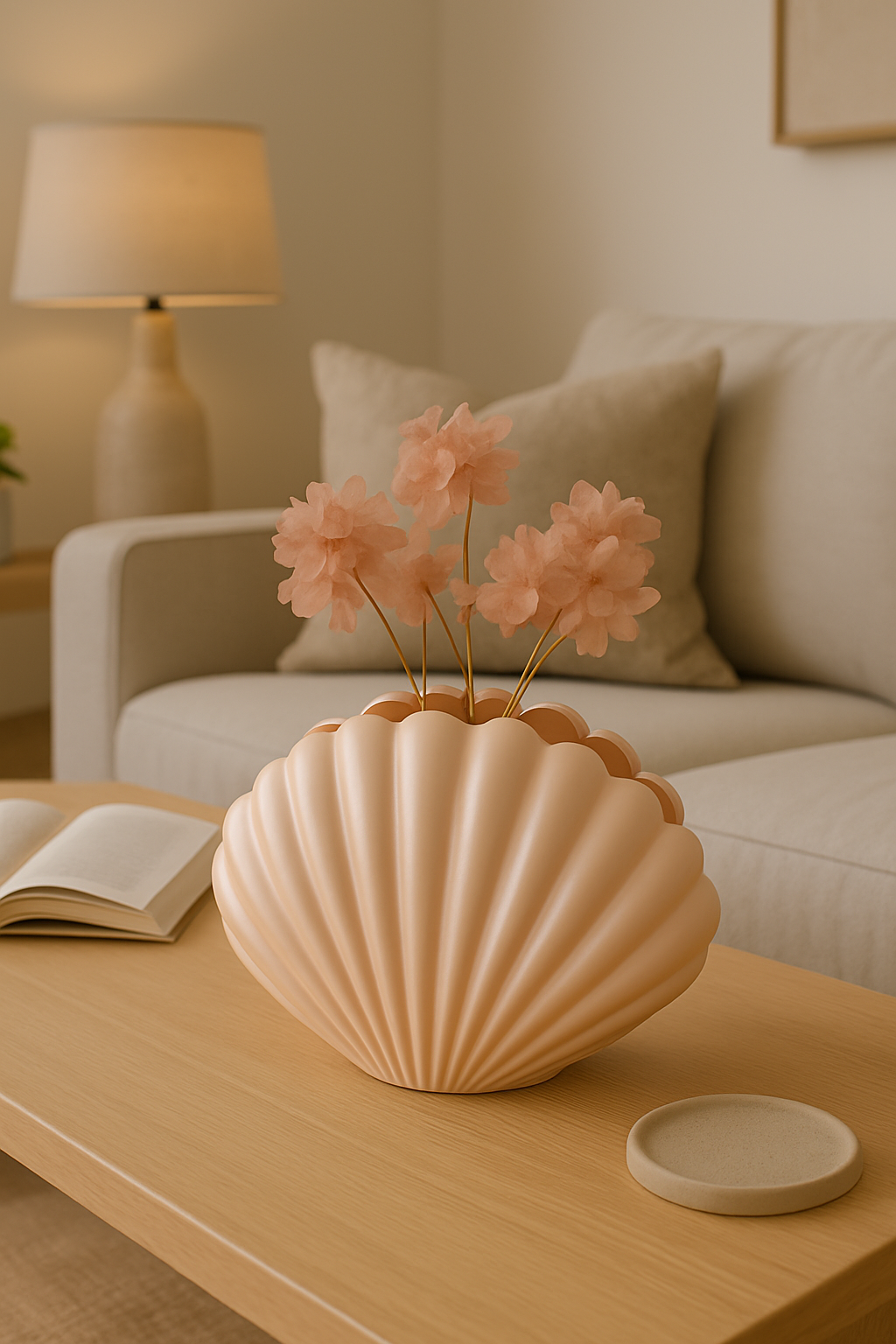 Muschel-Vase - Elli by Lena & Lisa
