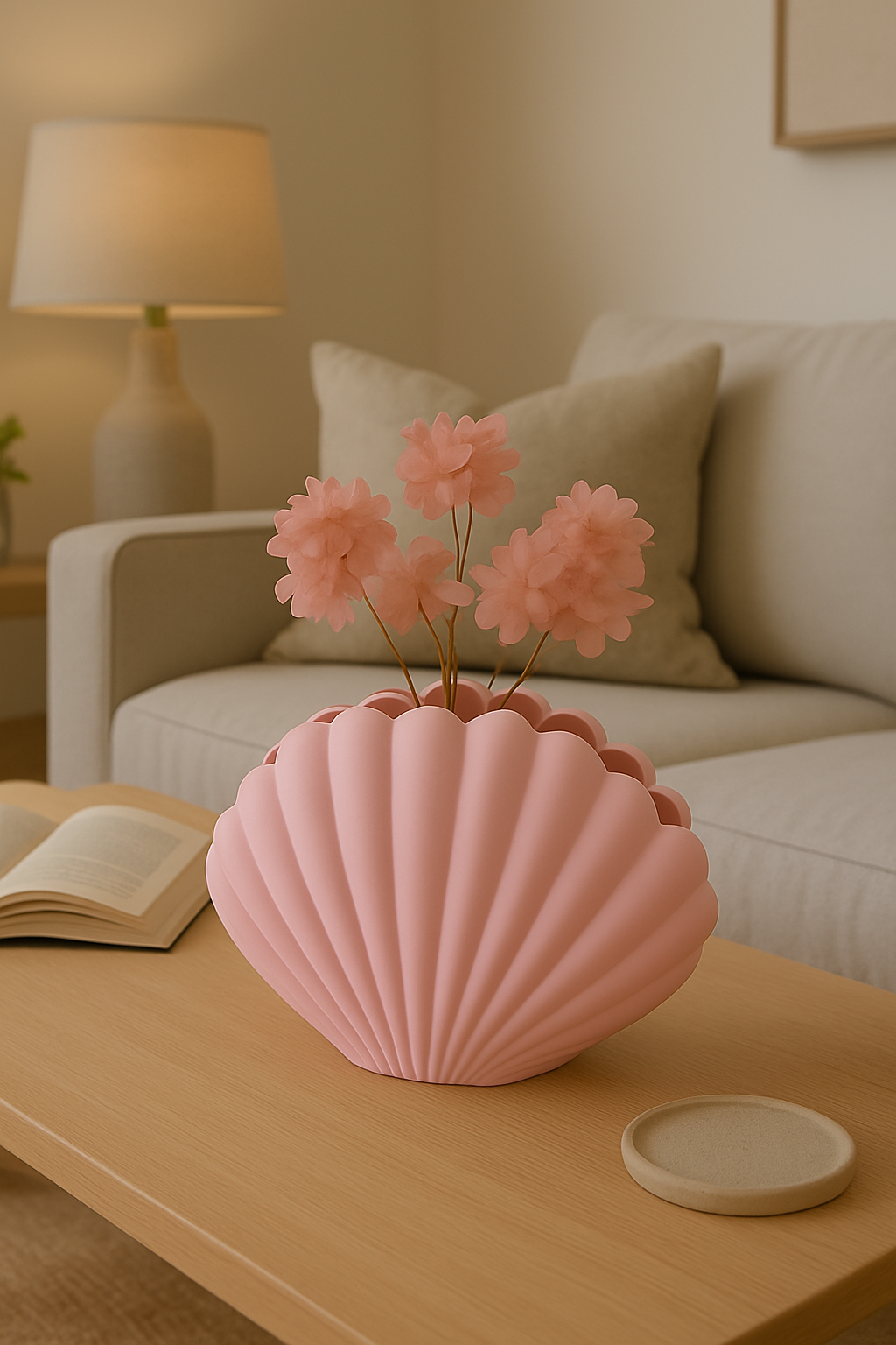 Muschel-Vase - Elli by Lena & Lisa