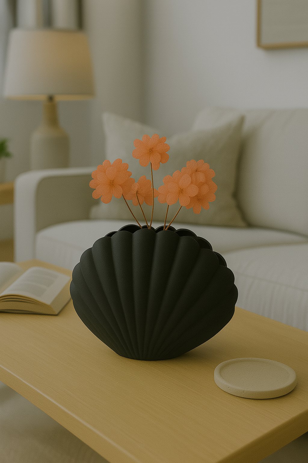 Muschel-Vase - Elli by Lena & Lisa