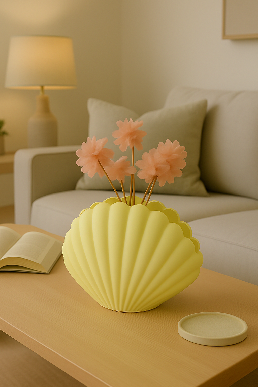Muschel-Vase - Elli by Lena & Lisa