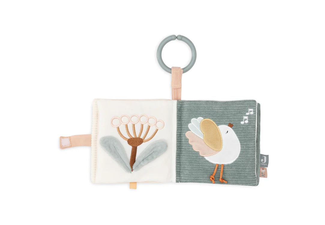 Aktivitätsbuch Lovely Birds mit integrierter Rassel und Knisterelementen