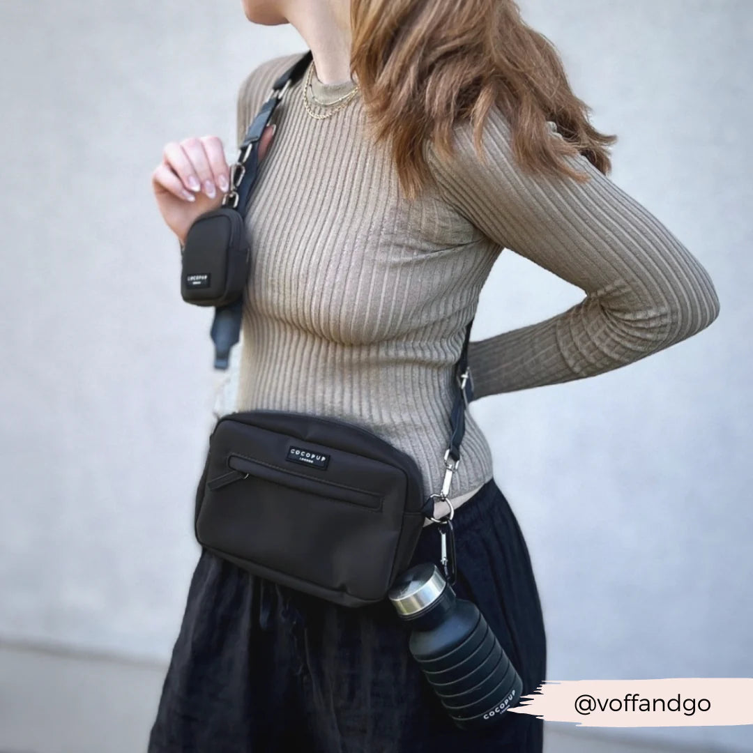 COCOPUP London - Dog Walking Bag - Schwarz - Elli by Lena & Lisa