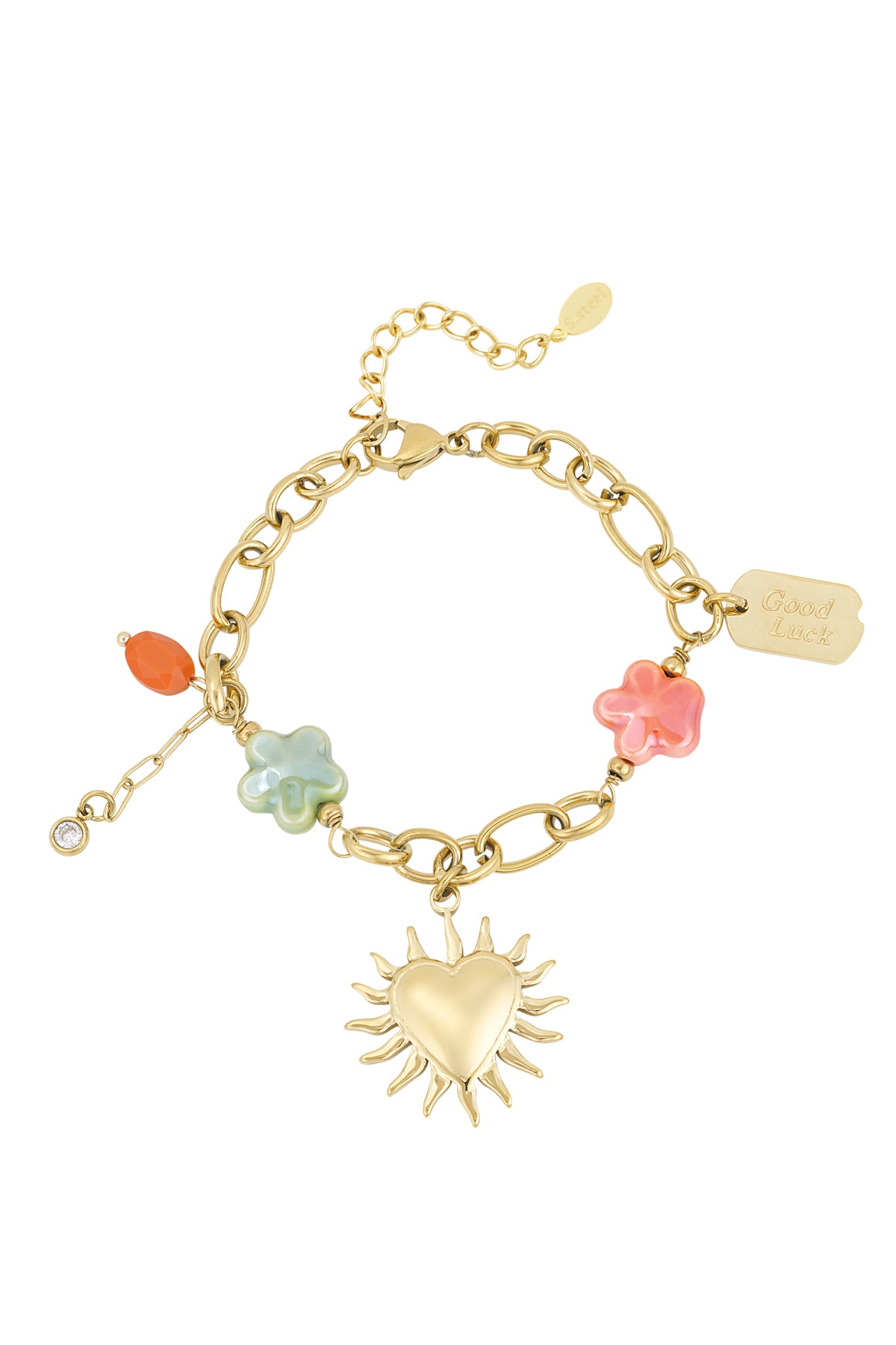 Bettelarmband „Good Luck" - Elli by Lena & Lisa