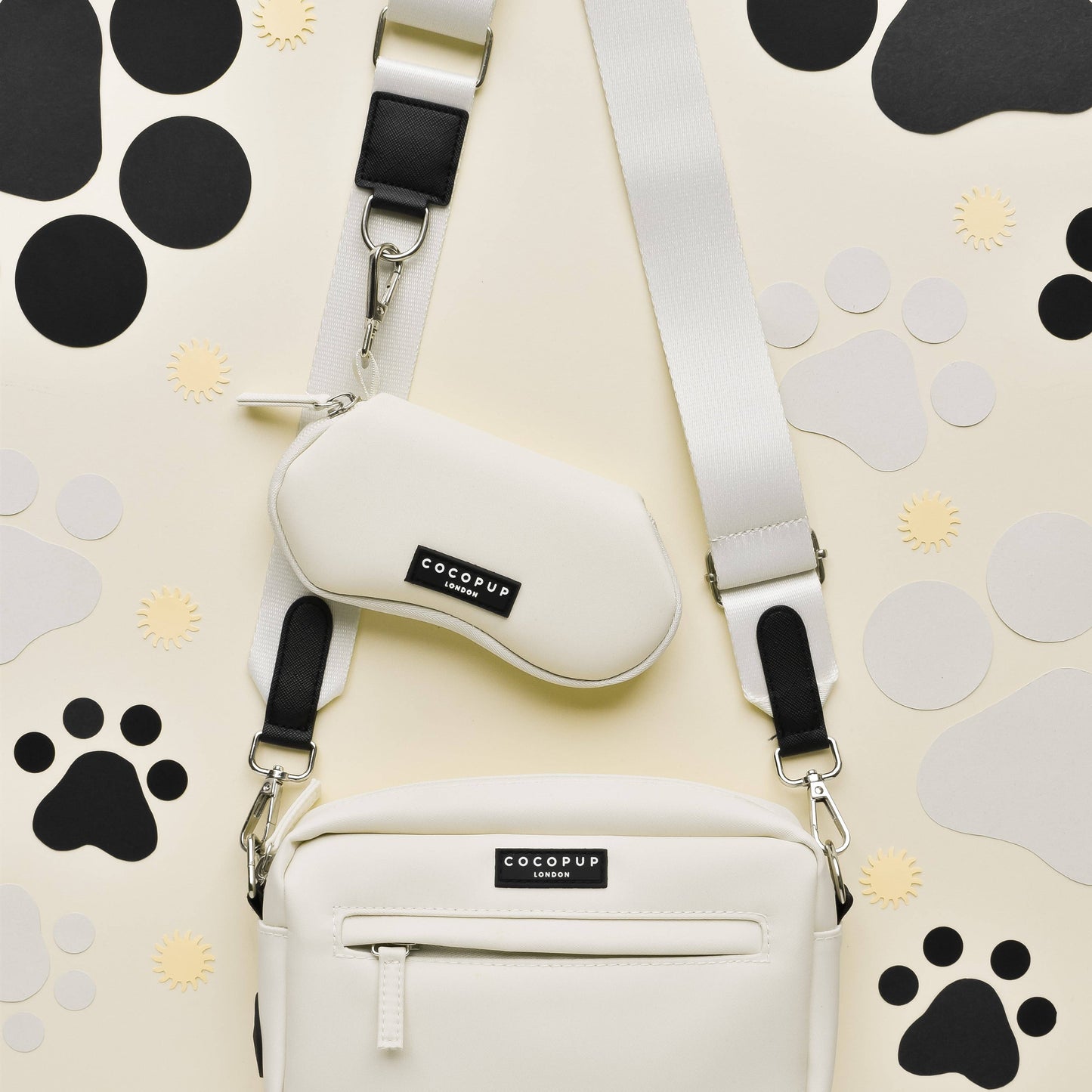 COCOPUP London - Sonnenbrillenetui - Oyster White - Elli by Lena & Lisa