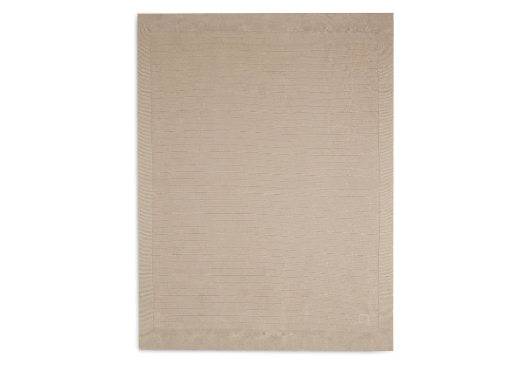 GOTS-zertifizierte Decke für das Babybett in 100x150 cm.