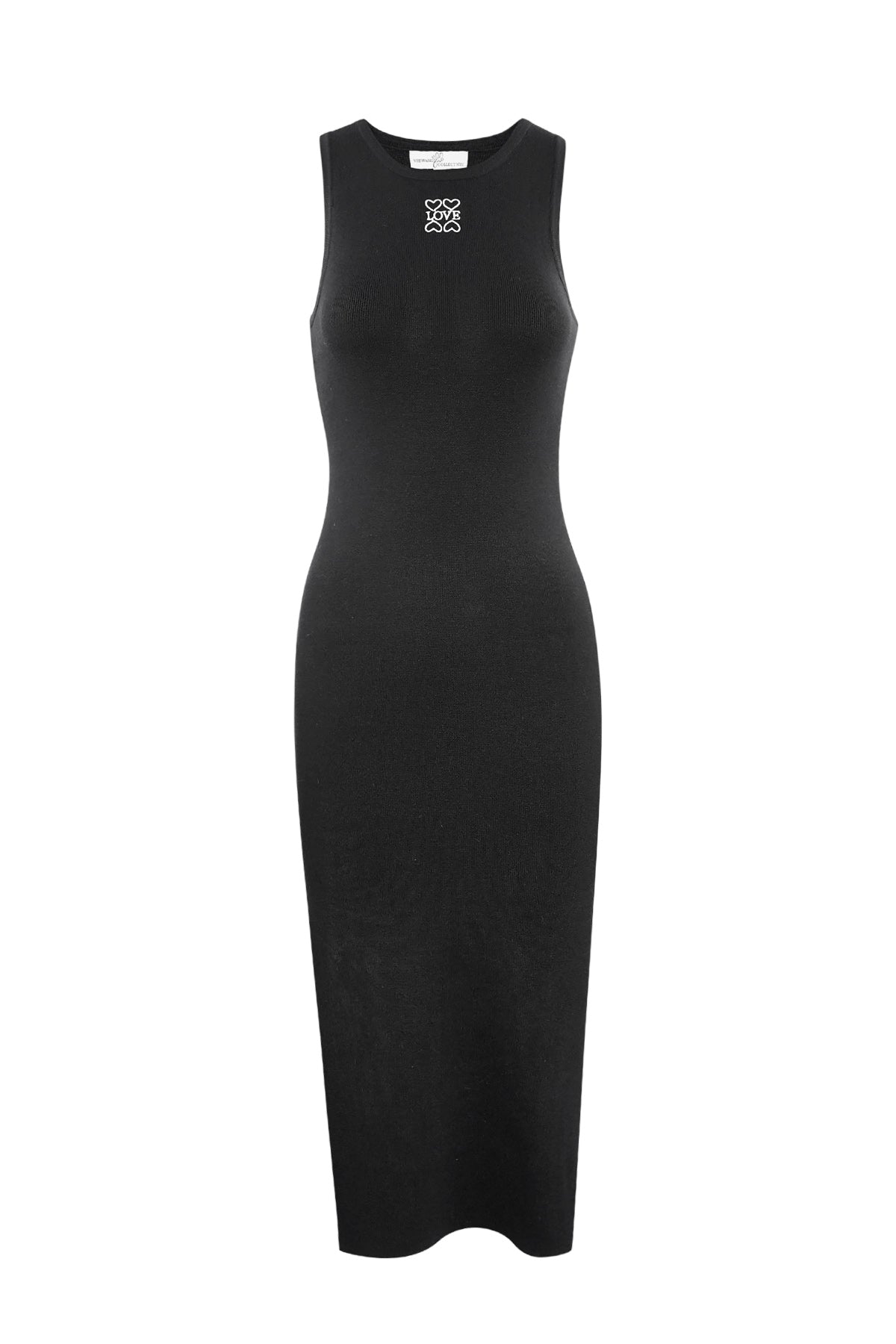 Kombiniere Komfort und Stil mit dem langen Strickkleid 'Love' in verschiedenen Farben