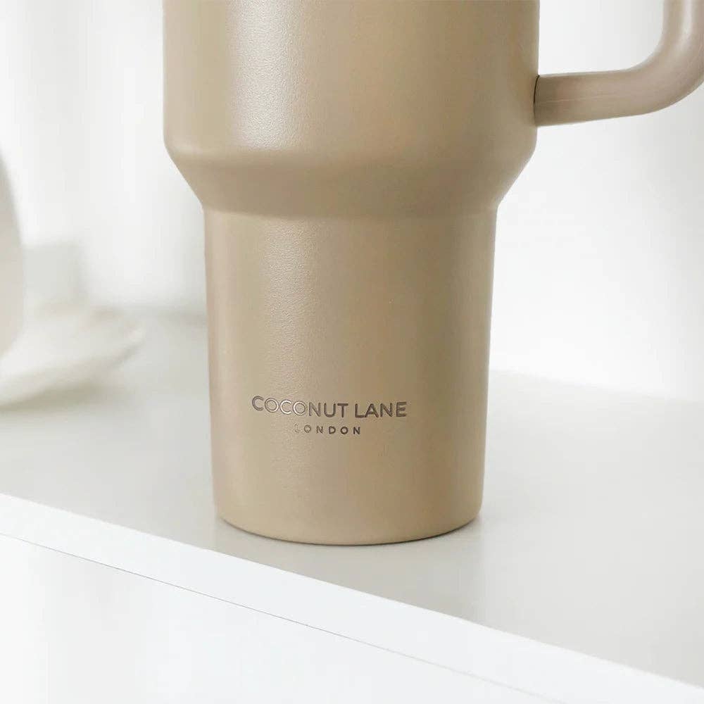 COCONUT LANE London - Becher aus Edelstahl - Caramel Latte