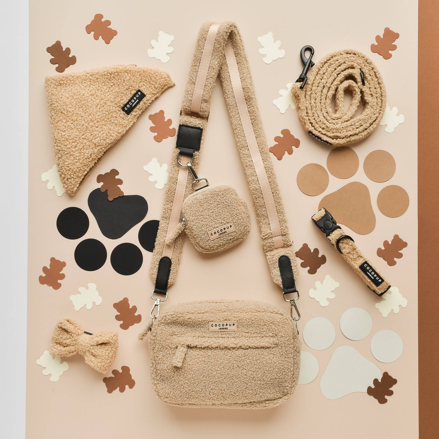 COCOPUP London - Dog Walking Bag - Teddy Rupert