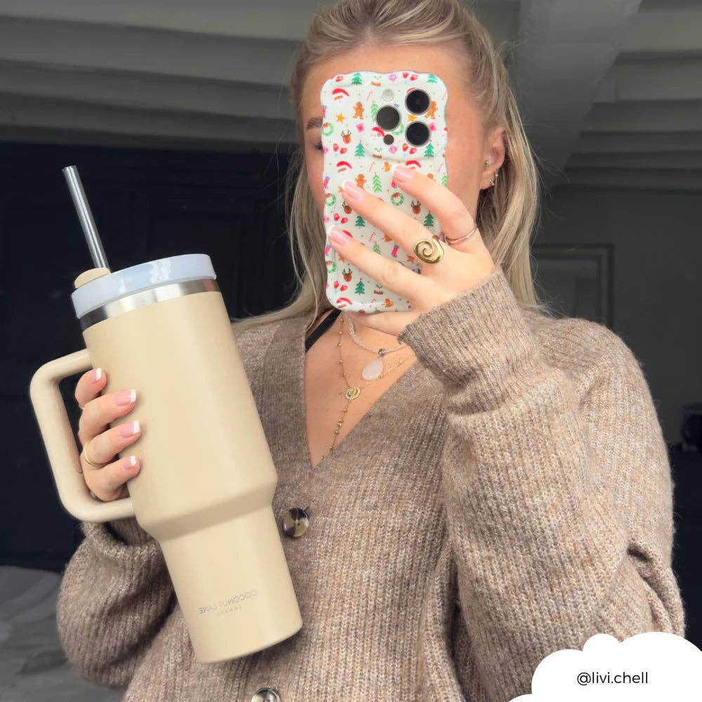 COCONUT LANE London - Becher aus Edelstahl - Caramel Latte