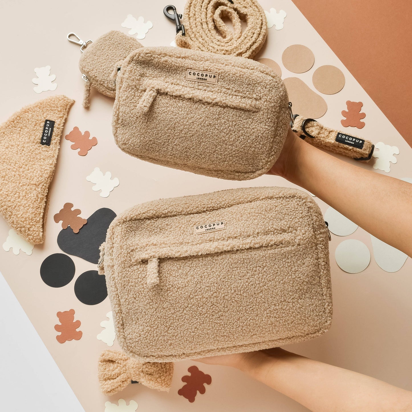 COCOPUP London - Dog Walking Bag - Teddy Rupert