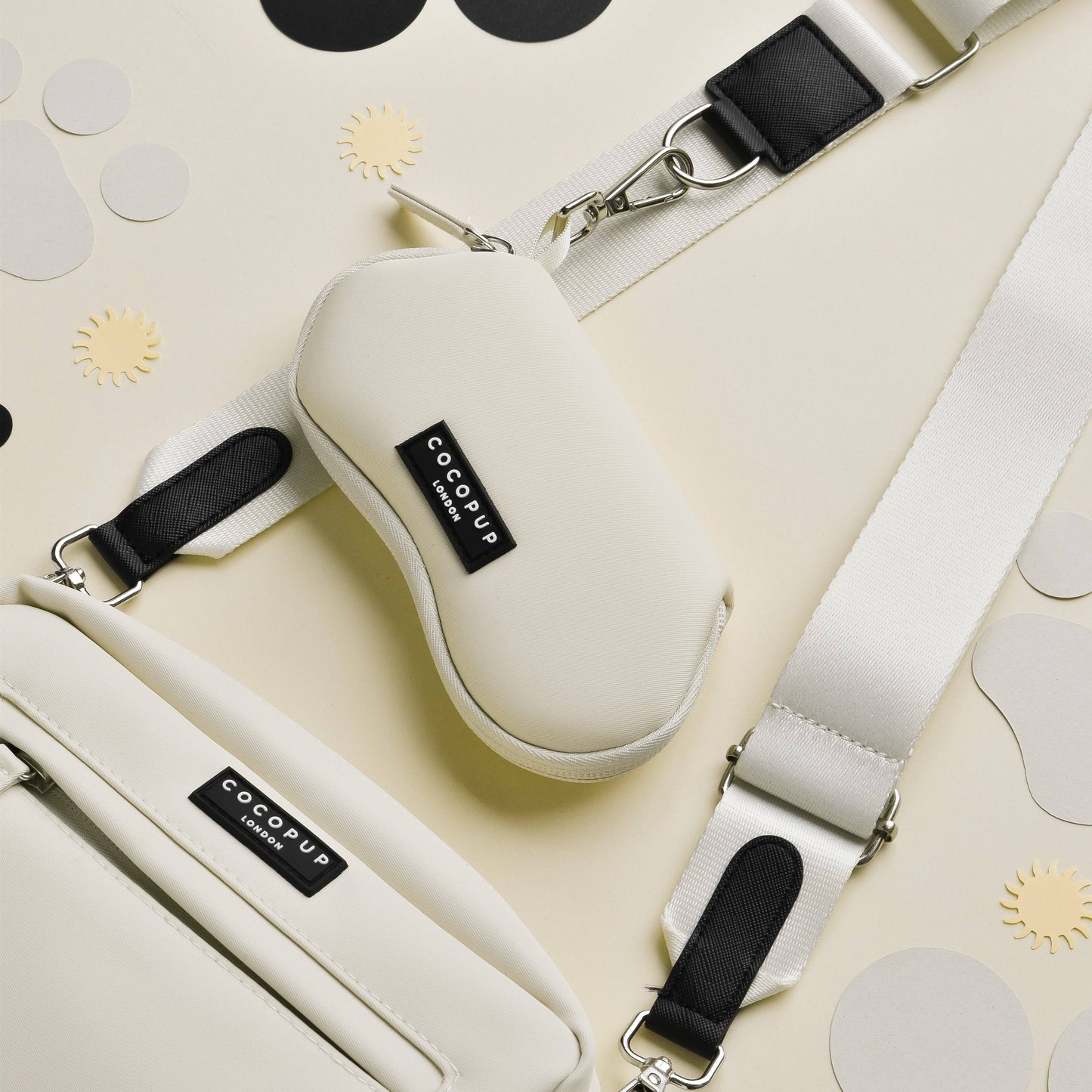 COCOPUP London - Sonnenbrillenetui - Oyster White - Elli by Lena & Lisa