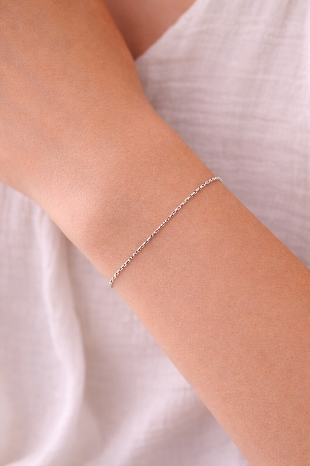 Zartes Gliederarmband – filigran & minimalistisch (Gold & Silber)