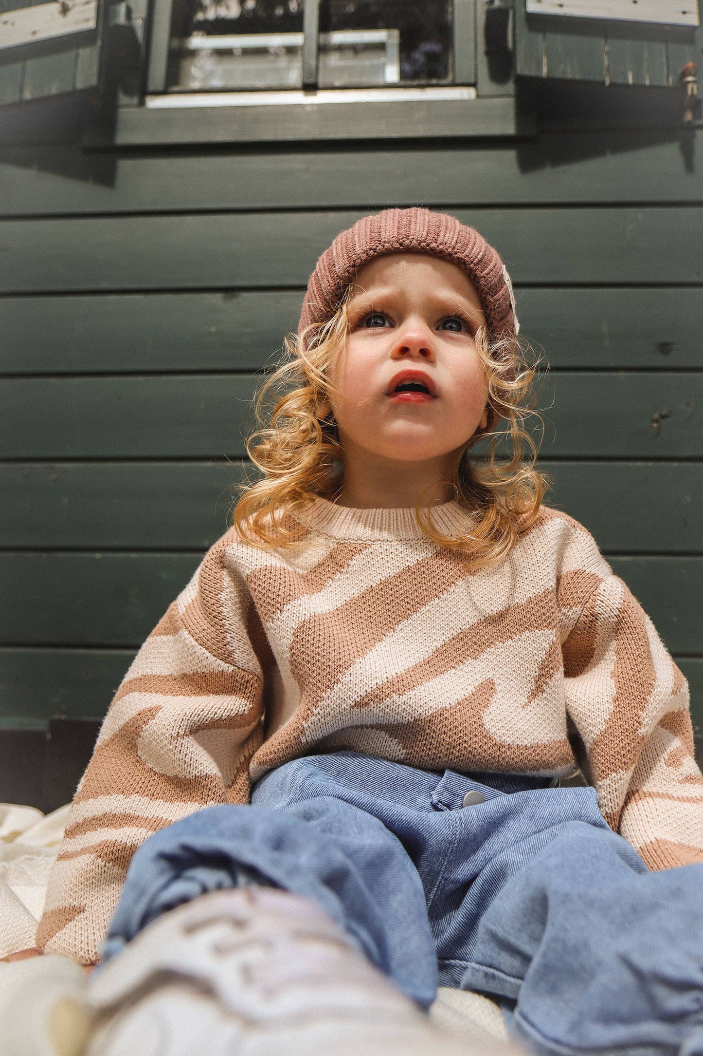 Zebrastreifen Pullover Kinder