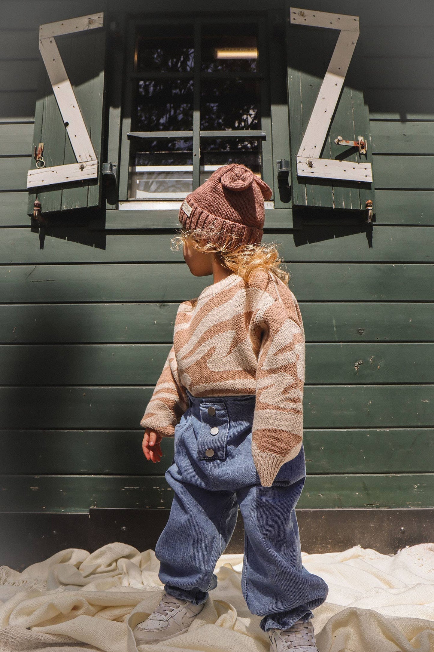 Herbstpullover Kinder Baumwolle