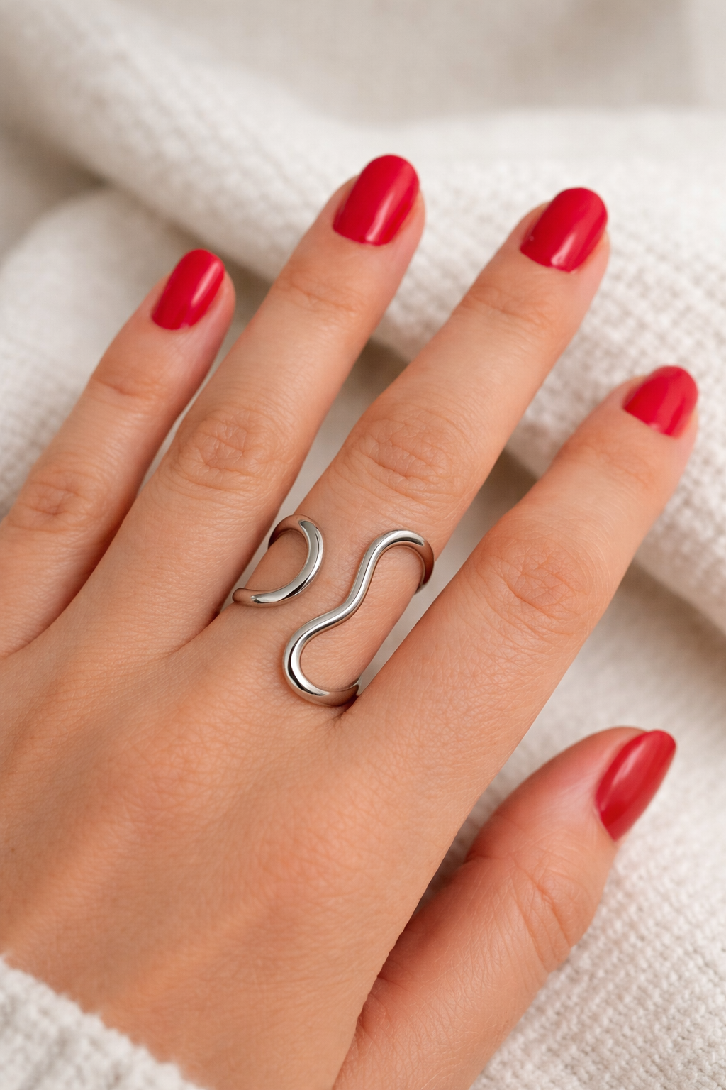 Statement Ring - Edelstahl (wasserfest & langlebig)