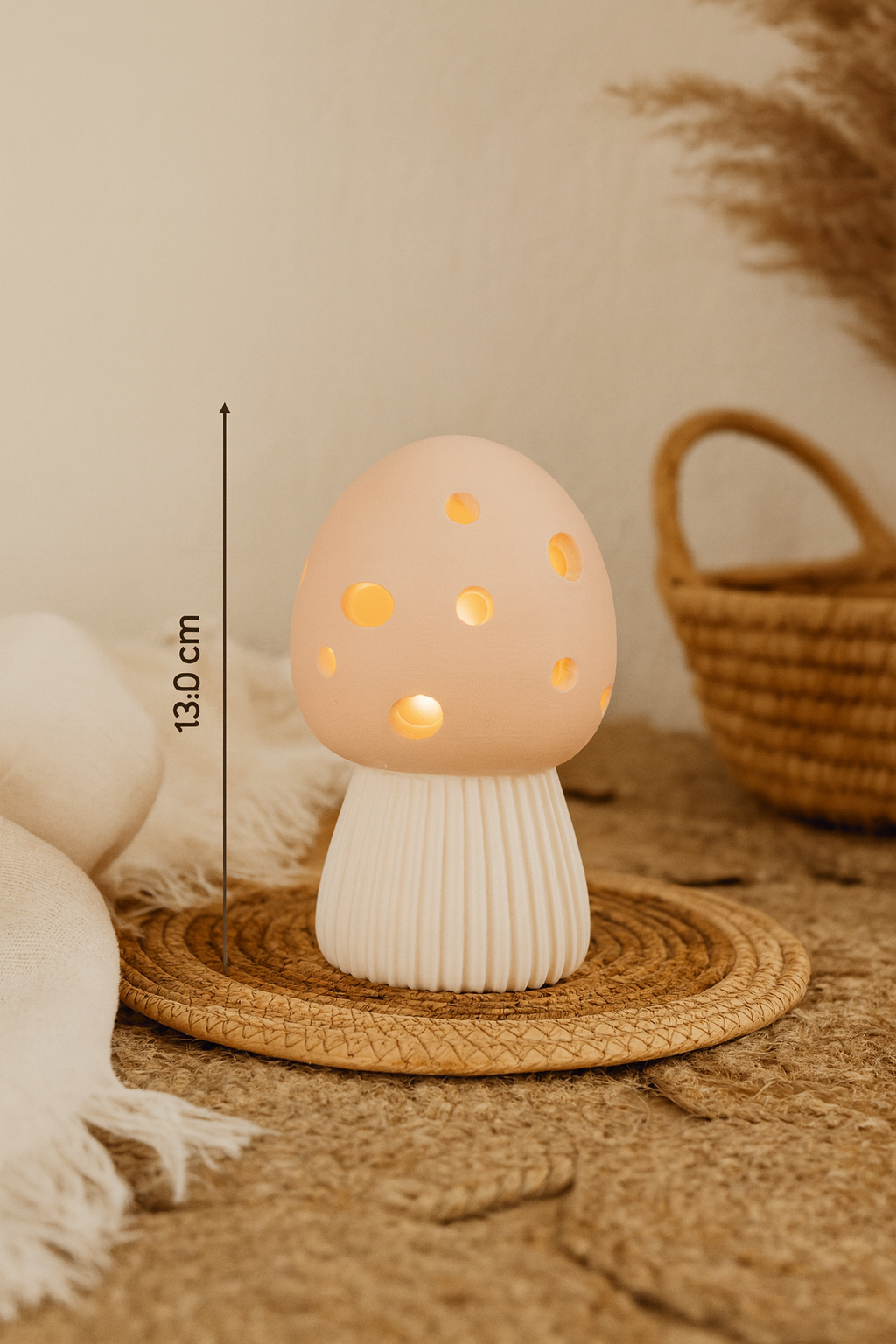 Deko-Pilz mit gemütlicher Beleuchtung – Elli by Lena & Lisa