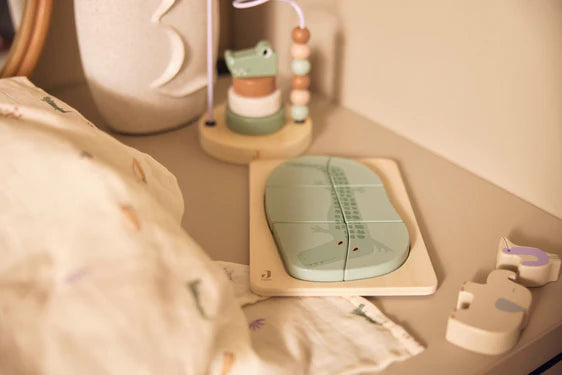 Jollein - Puzzle aus Holz Jungle Jambo - Croco - Elli by Lena & Lisa