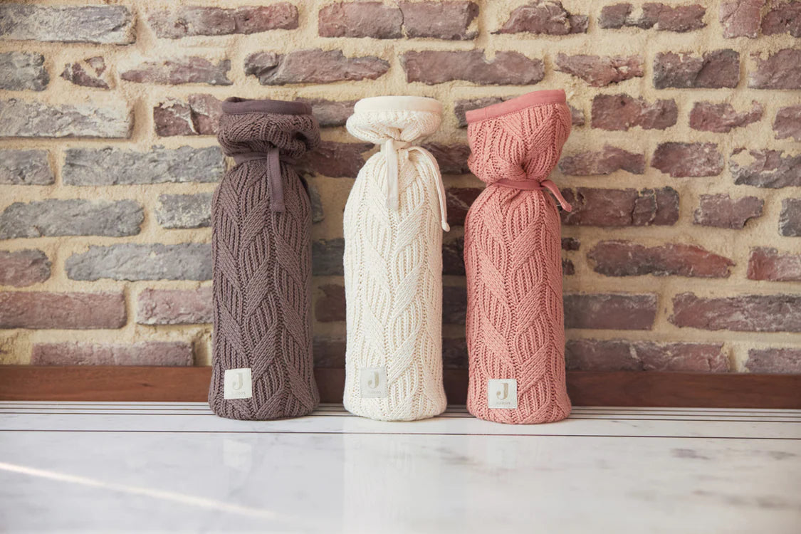 Jollein - Wärmflaschenbezug Spring Knit - Rosewood - Elli by Lena & Lisa