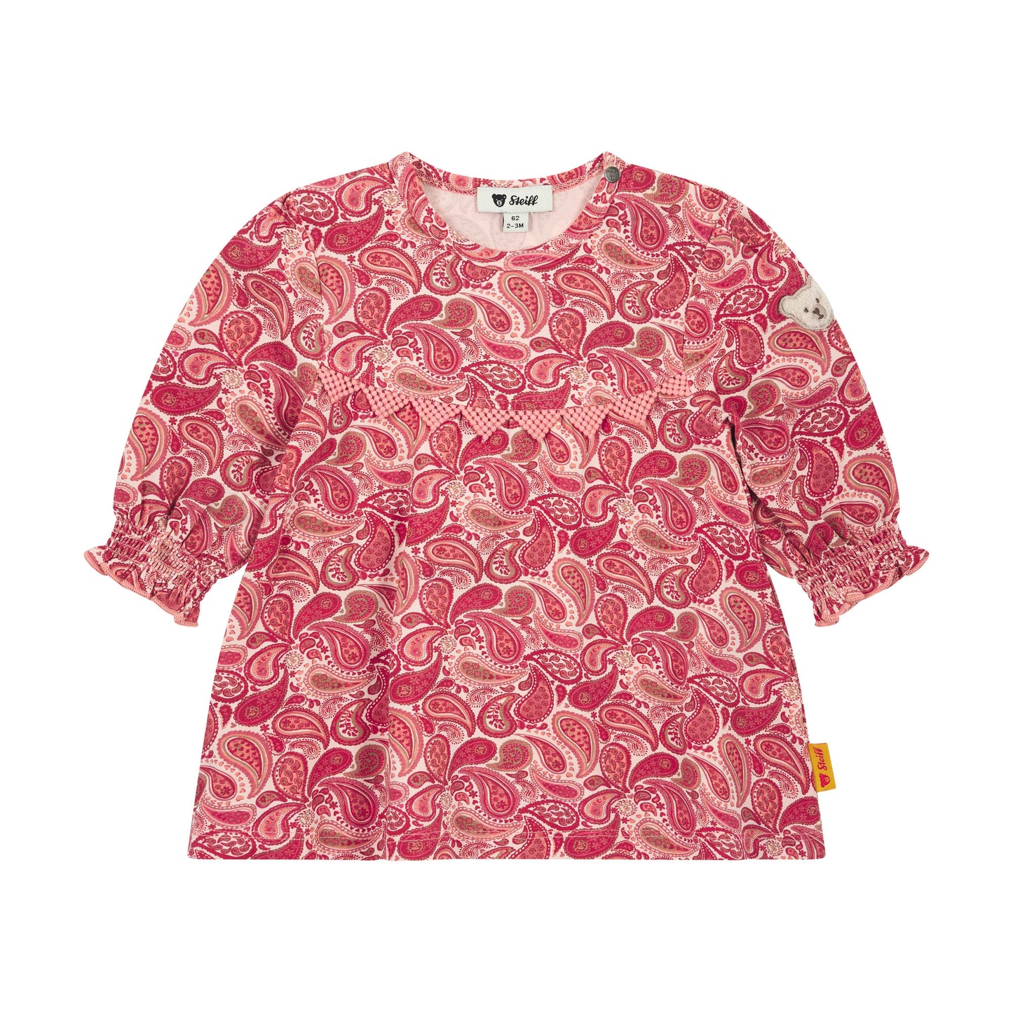 Steiff - Kleid langarm - Peach Blossom