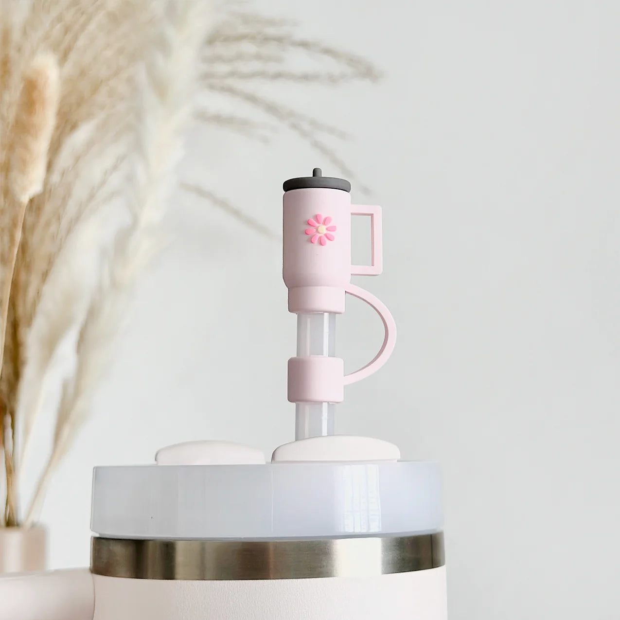Strohhalm-Schoner mit süßem Design – Ideal, um deinen Strohhalm sauber und hygienisch zu halten, überall, wo du bist.