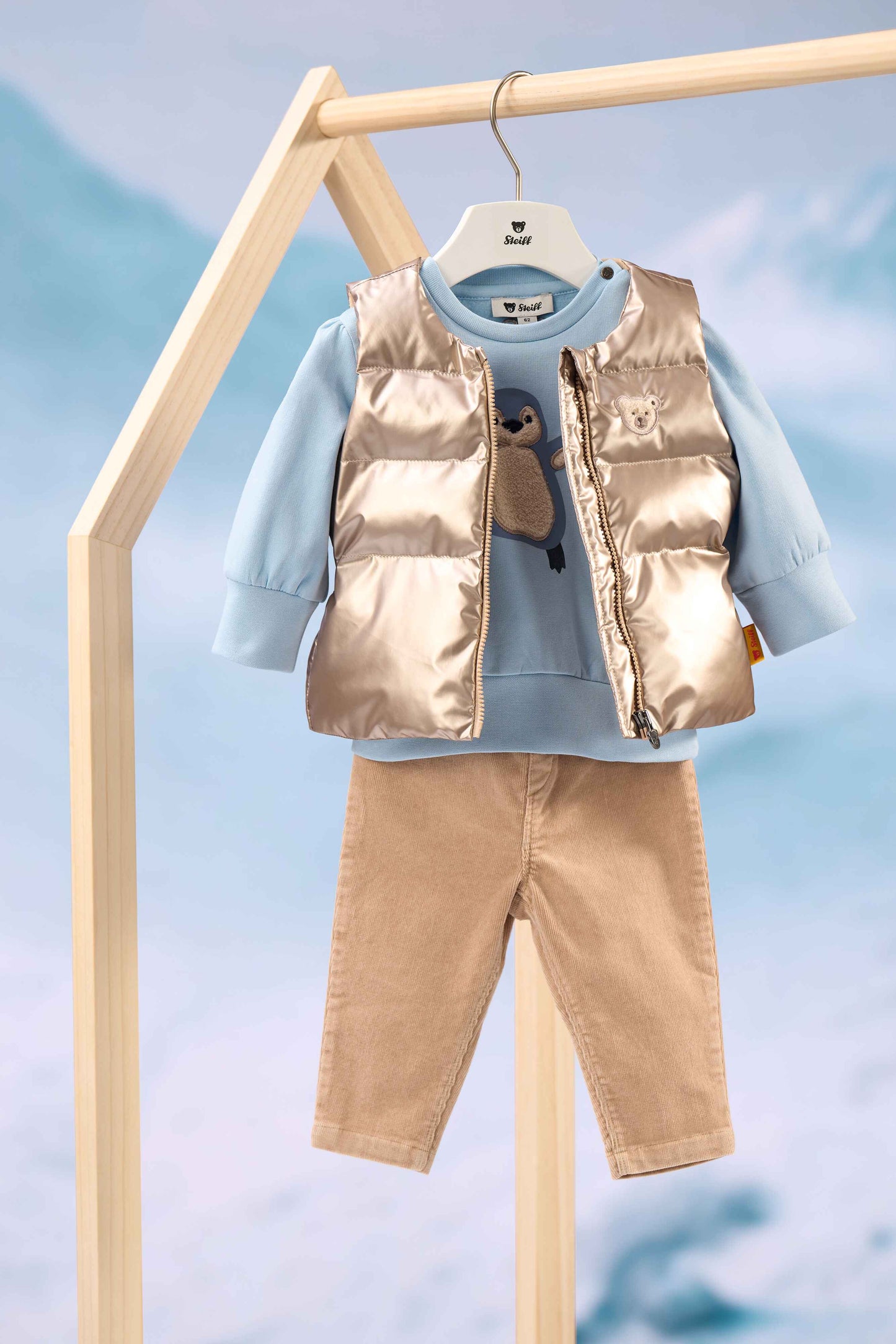 Steiff - Sweatshirt - Cashmere Blue - Elli by Lena & Lisa