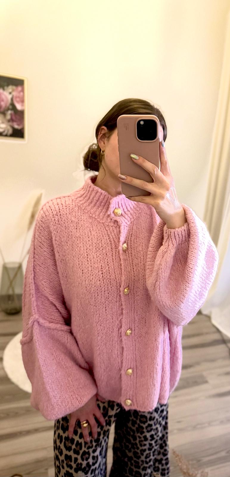 Lässiger Oversized-Strick-Cardigan