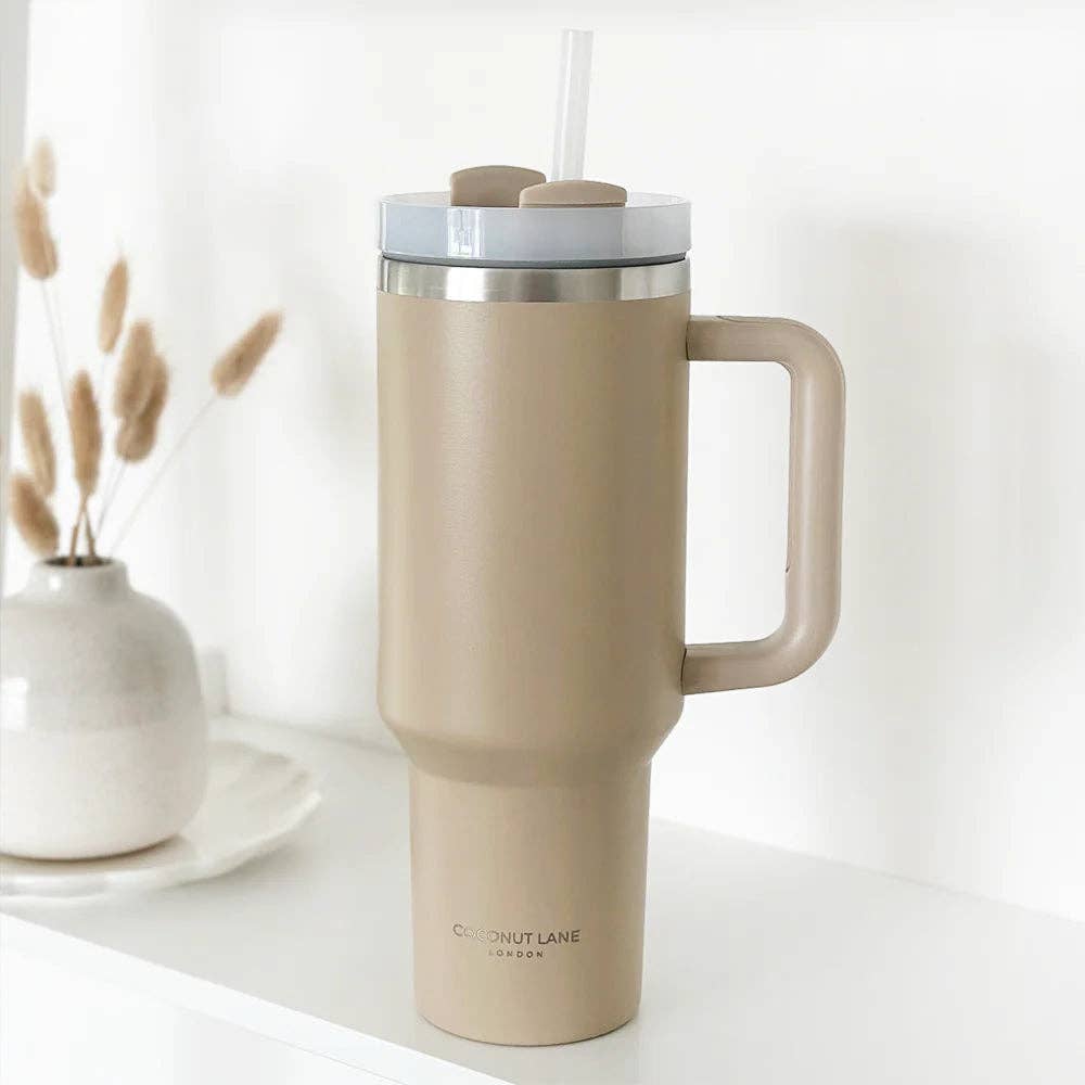 COCONUT LANE London - Becher aus Edelstahl - Caramel Latte