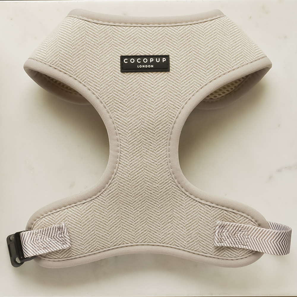 COCOPUP London - Hundegeschirr - Brauner Tweed