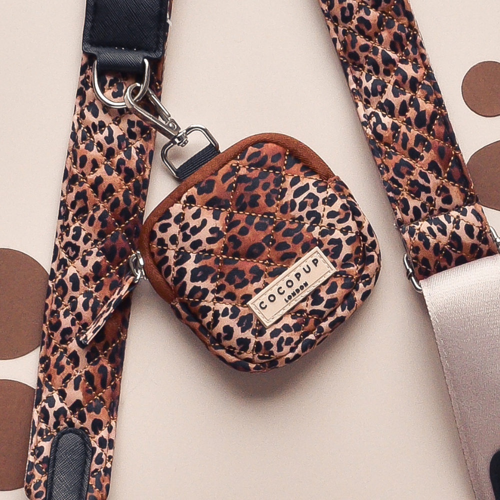 COCOPUP London - Leckerli-Beutel - Gestepptes Leopardenwelpe - Elli by Lena & Lisa
