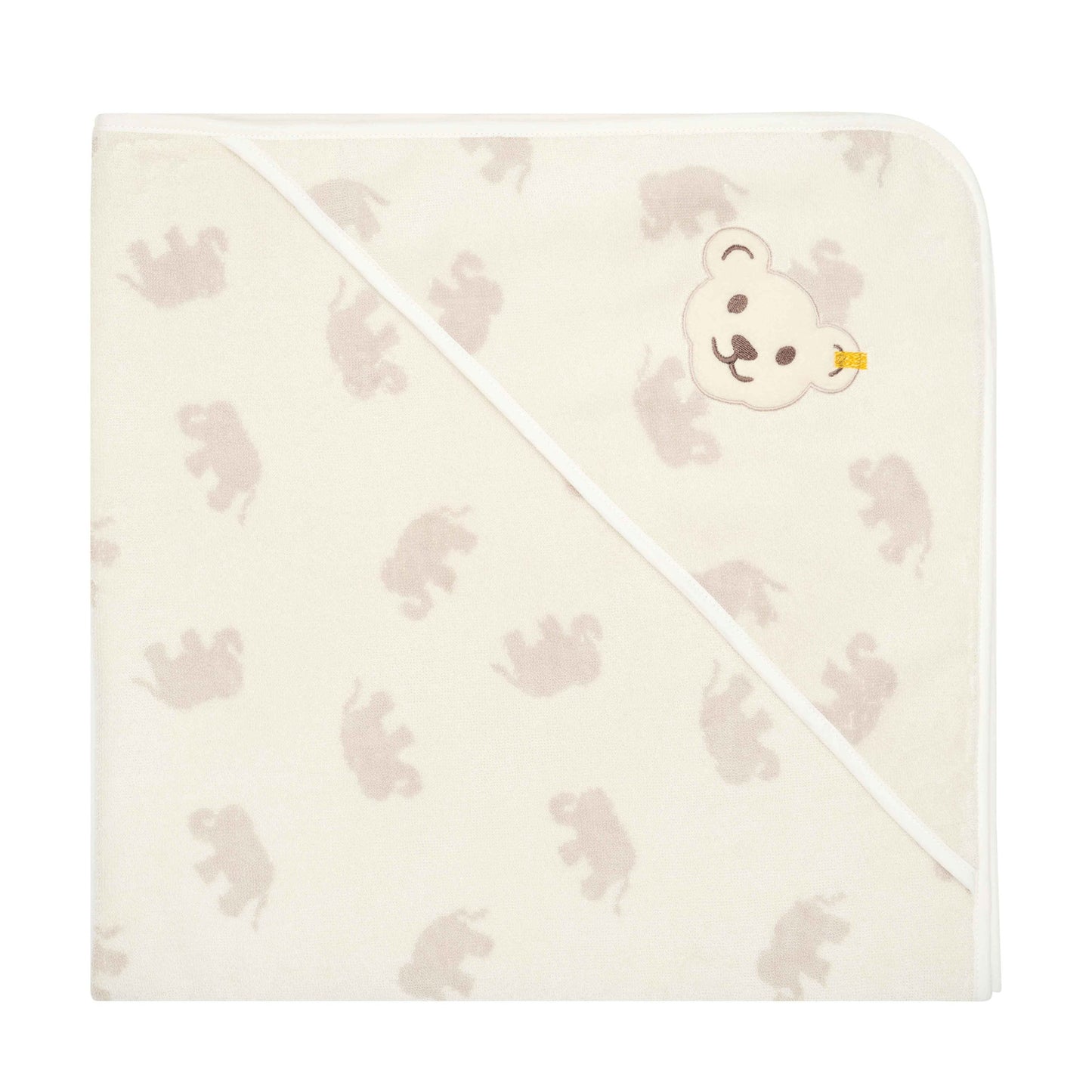 Baby-Badetuch aus hochwertigem Material, ideal für empfindliche Haut nach dem Baden.