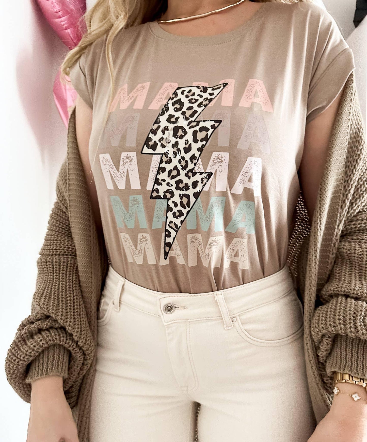 Cardigan – Taupe - Elli by Lena & Lisa