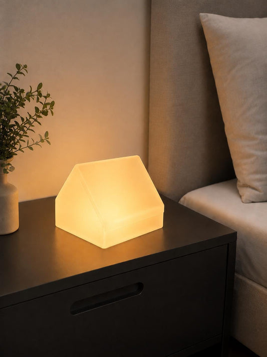 LED Buchstütze Haus | Leselampe & Buchhalter