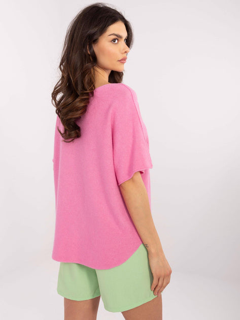 Basic T-Shirt mit rundem Ausschnitt in verschiedenen Farben - Elli by Lena & Lisa