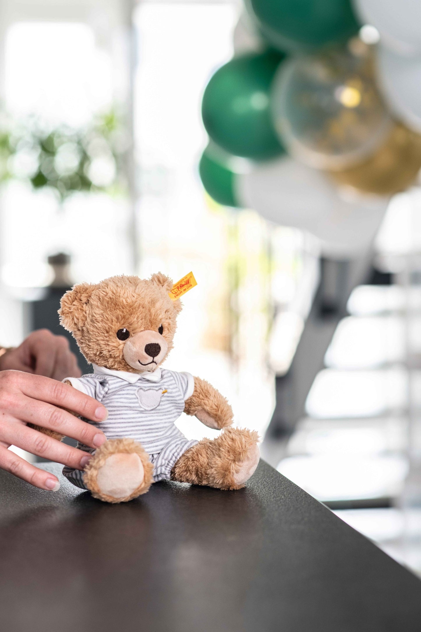 Steiff Schlaf Gut Bär – der perfekte Begleiter für ruhige Nächte mit einer beruhigenden Wirkung.