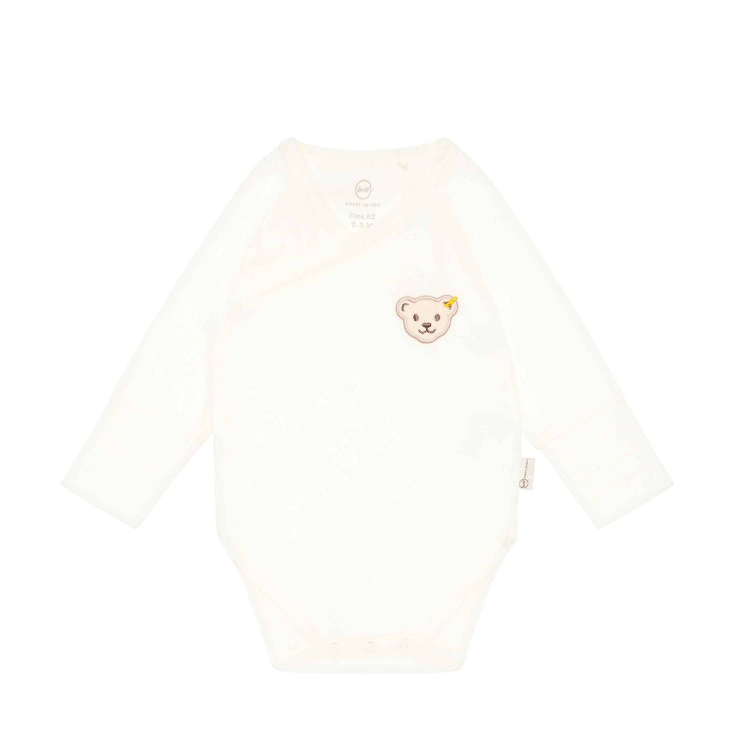 Steiff - Wickelbody langarm GOTS - Cloud Dancer - Elli by Lena & Lisa