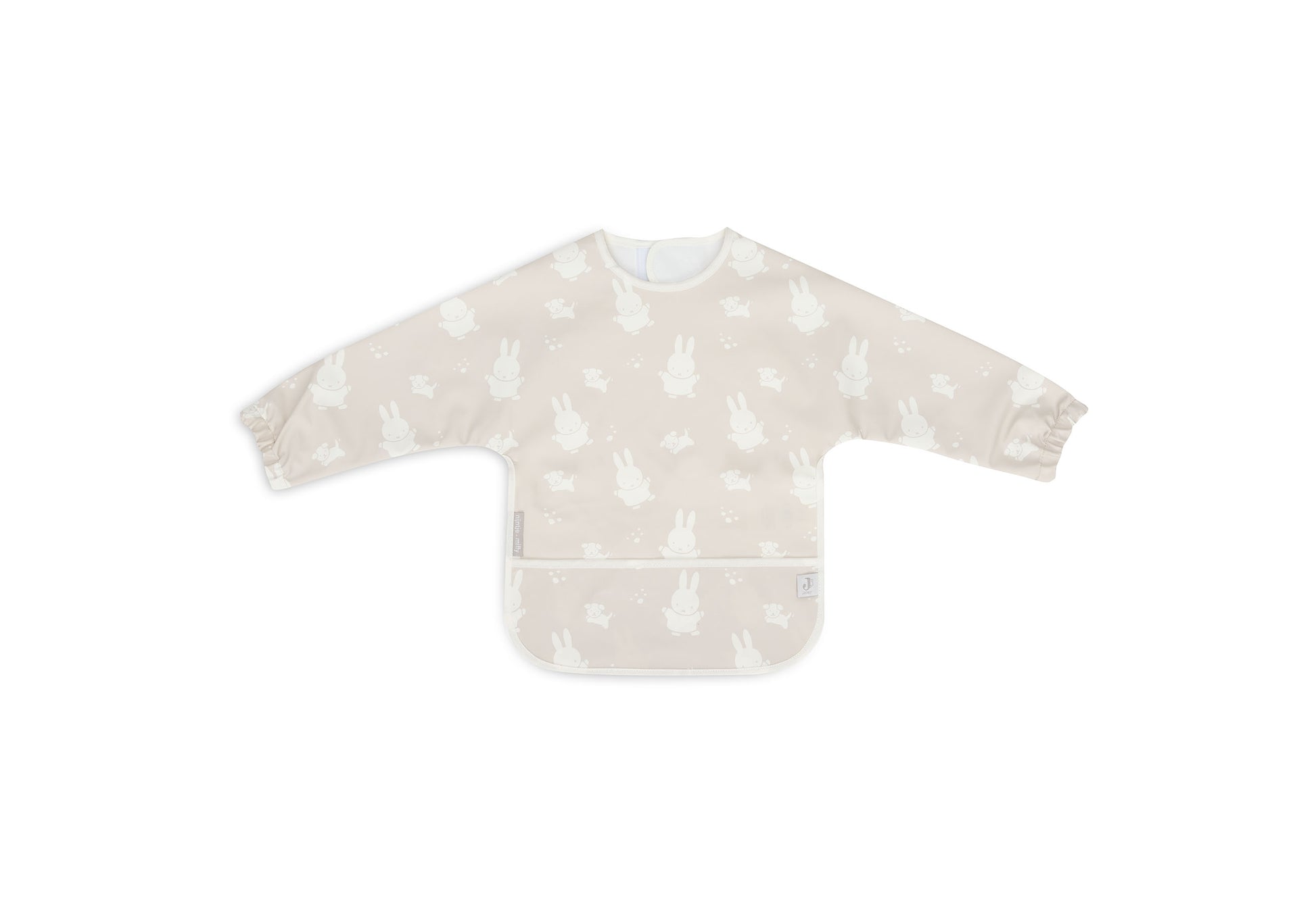 Wasserdichtes Lätzchen für Babys mit Ärmeln und Miffy & Snuffy-Motiv – Ideale Schutz vor Flecken.