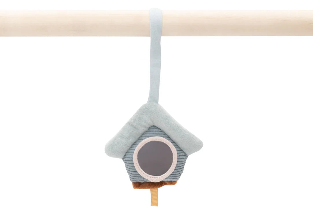 Sensorik-Spielzeug für Babys mit süßen Vogelmotiven
