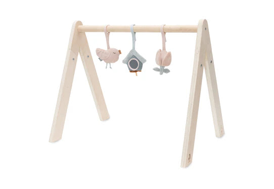 Babygym-Spielzeuge Lovely Birds – weiche Anhänger für spielerische Förderung