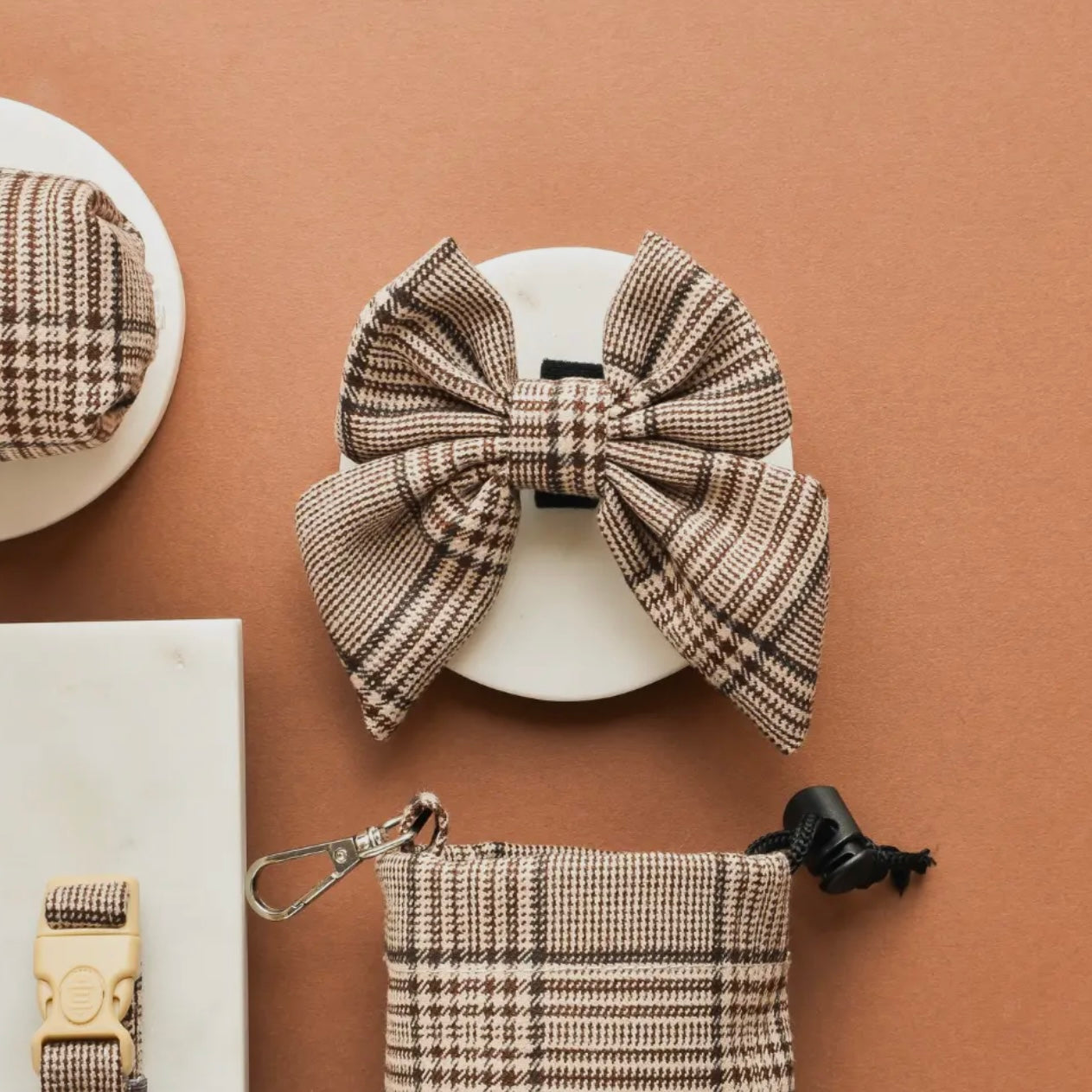 COCOPUP London - Schleife - Pup Plaid