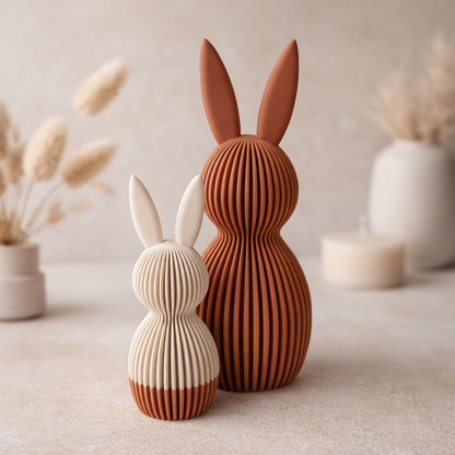 Moderner Osterhase mit Geheimfach
