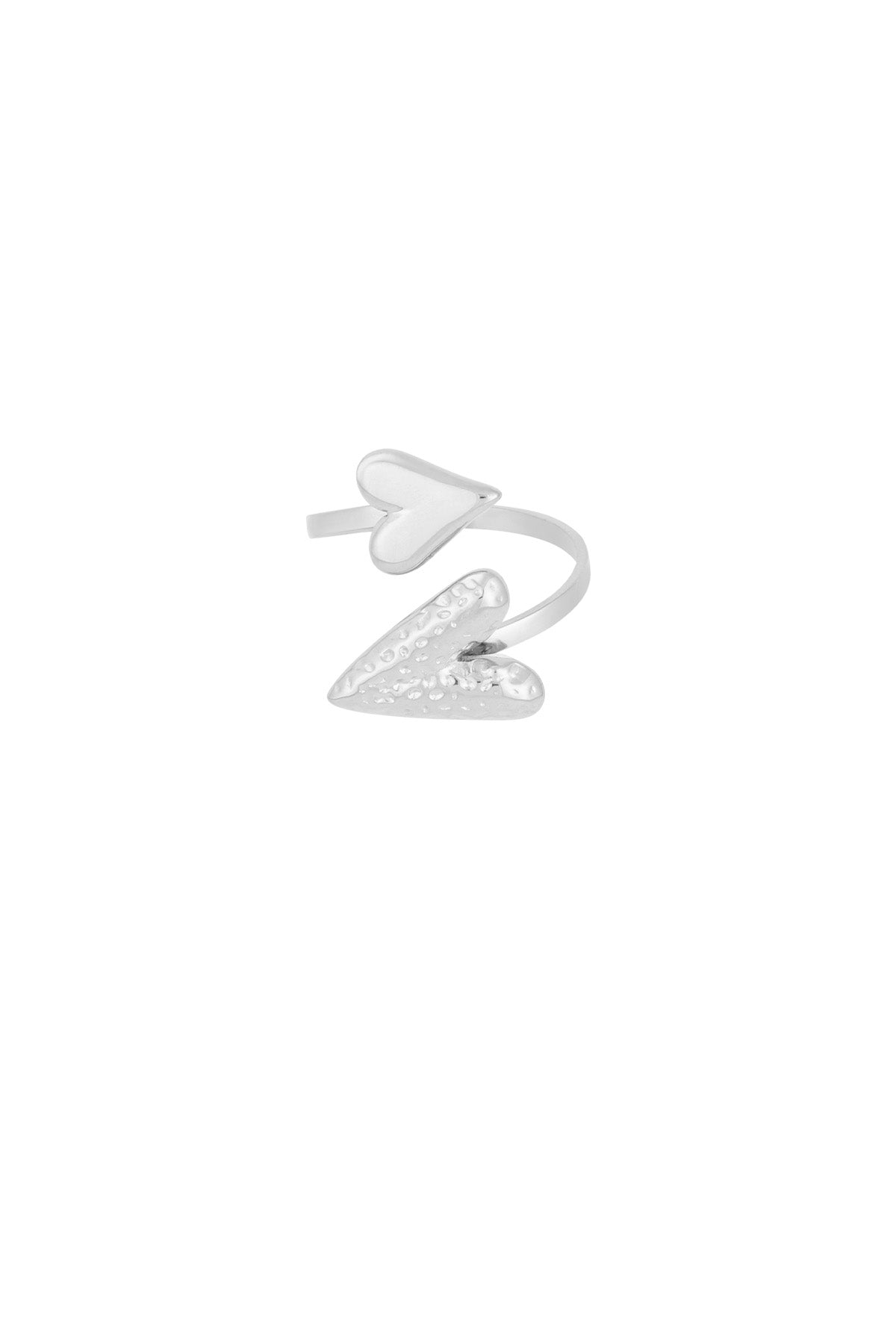 Doppelter Herzring - Elli by Lena & Lisa